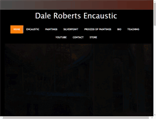 Tablet Screenshot of dalerobertsencaustic.com